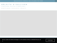 Tablet Screenshot of orlaithosullivan.com